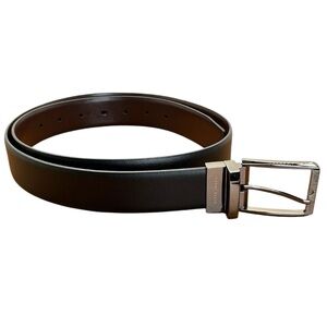 Perry Ellis Portfolio reversible leather belt Size 38